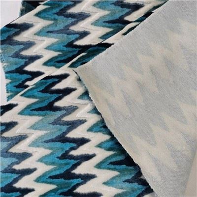 3D farve jacquard stof til sofa